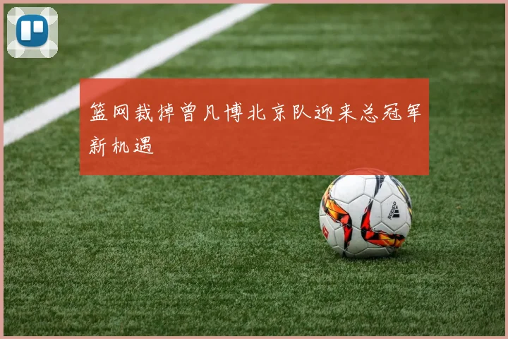 篮网裁掉曾凡博北京队迎来总冠军新机遇